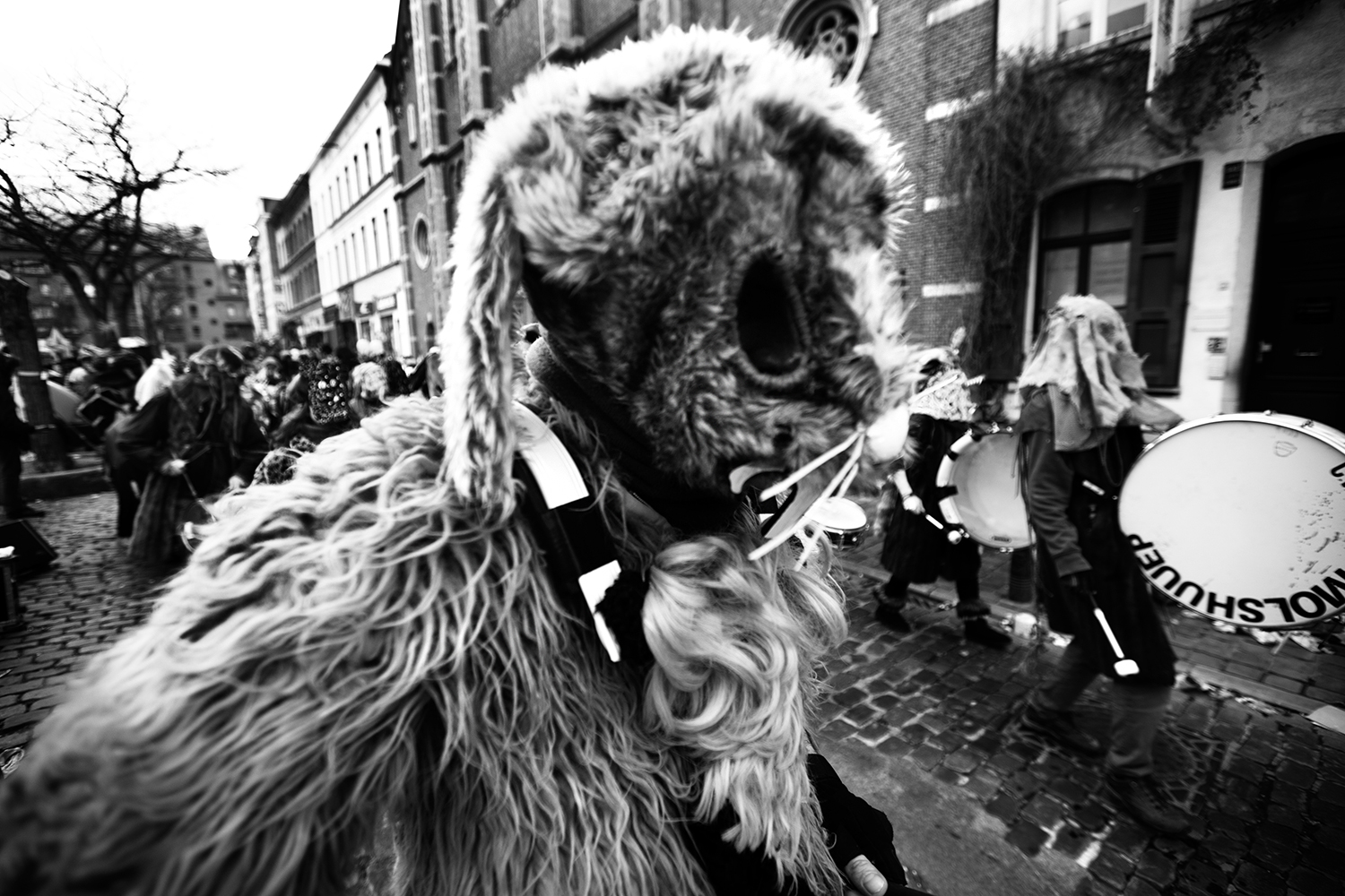 Carnaval sauvage de Bruxelles 2019 (Black & White) #13