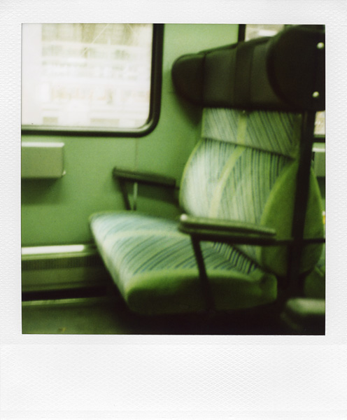 In the train