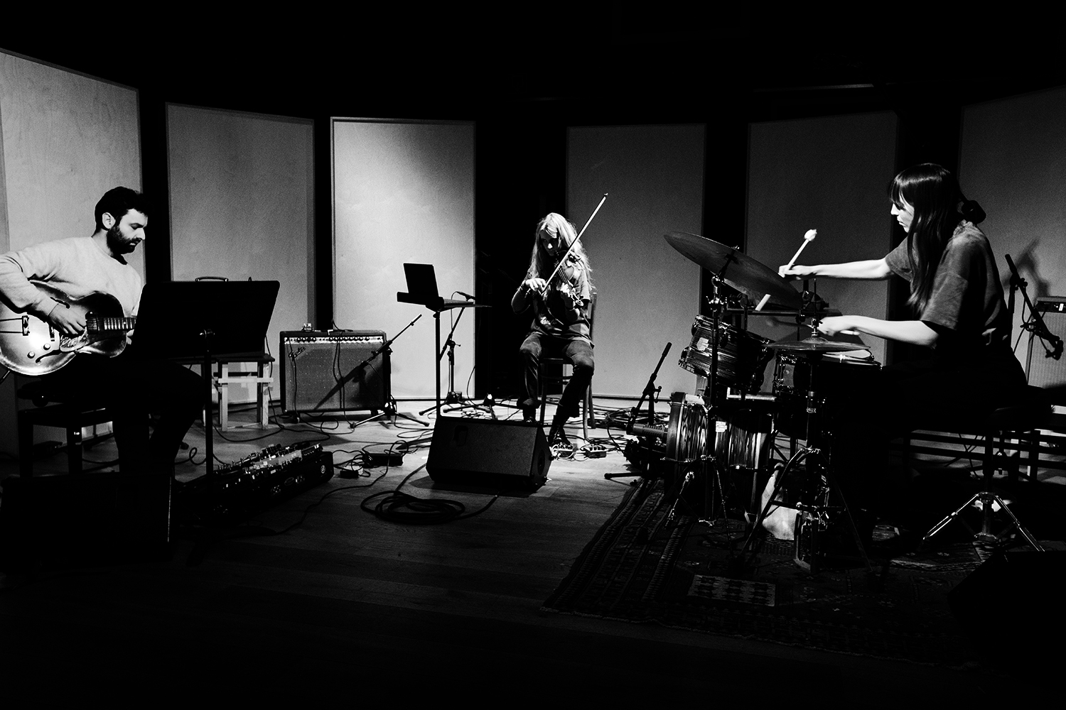 Anke Verslype Trio (Anke Verslype & Loni Cornelis & Artan Buleshkaj) - Concert - Werkplaats...