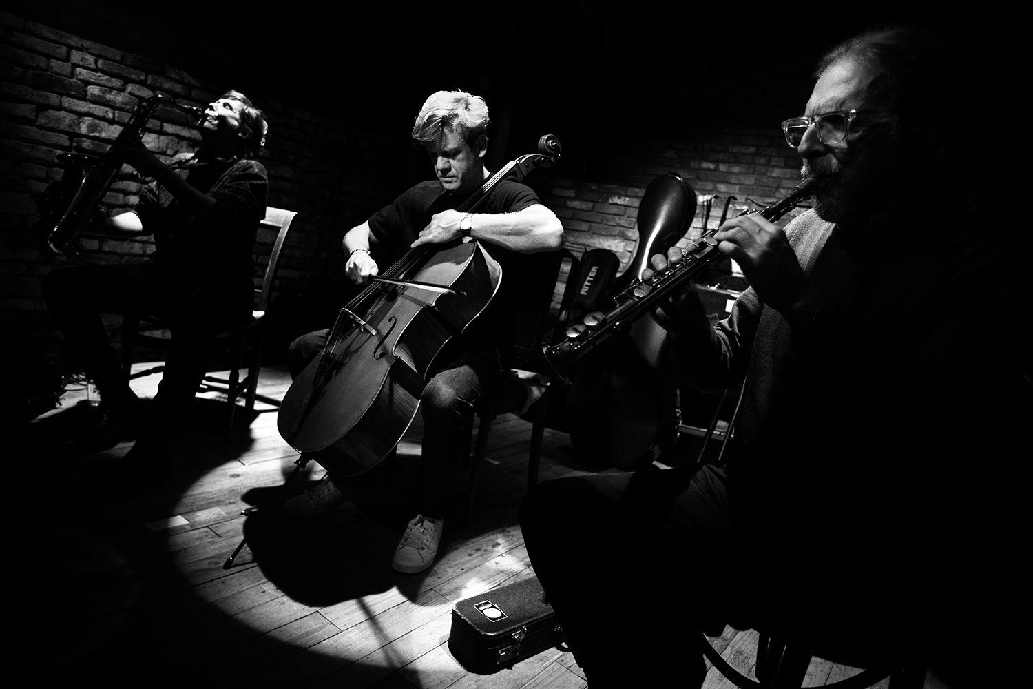 Audrey Lauro & Emmanuel Cremer & Jean-Jacques Duerinckx - Concert - Haekem Theatre -...