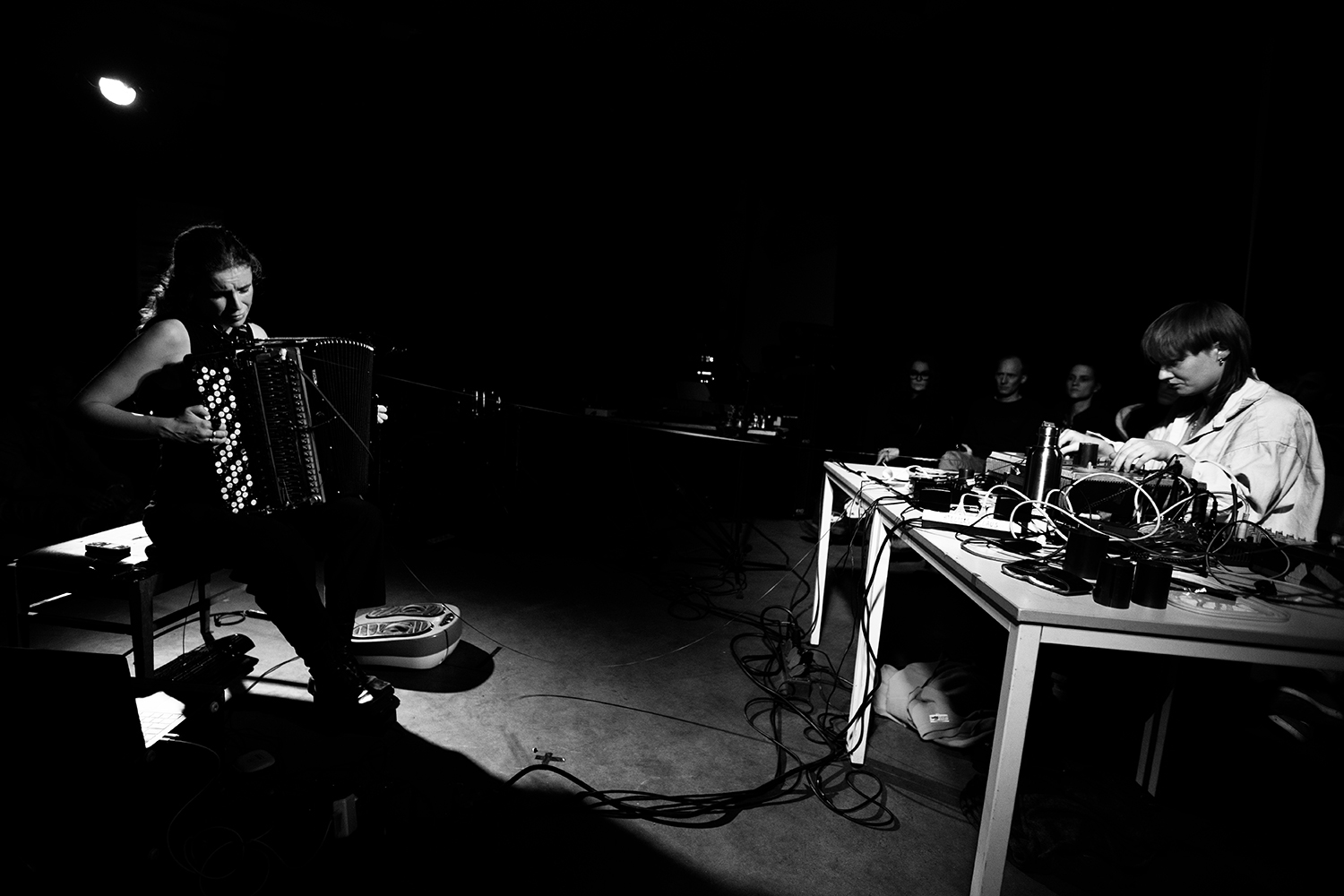 Augustė Vickunaitė & Suzan Peeters - Concert - Les Ateliers Claus - Brussels, Belgium