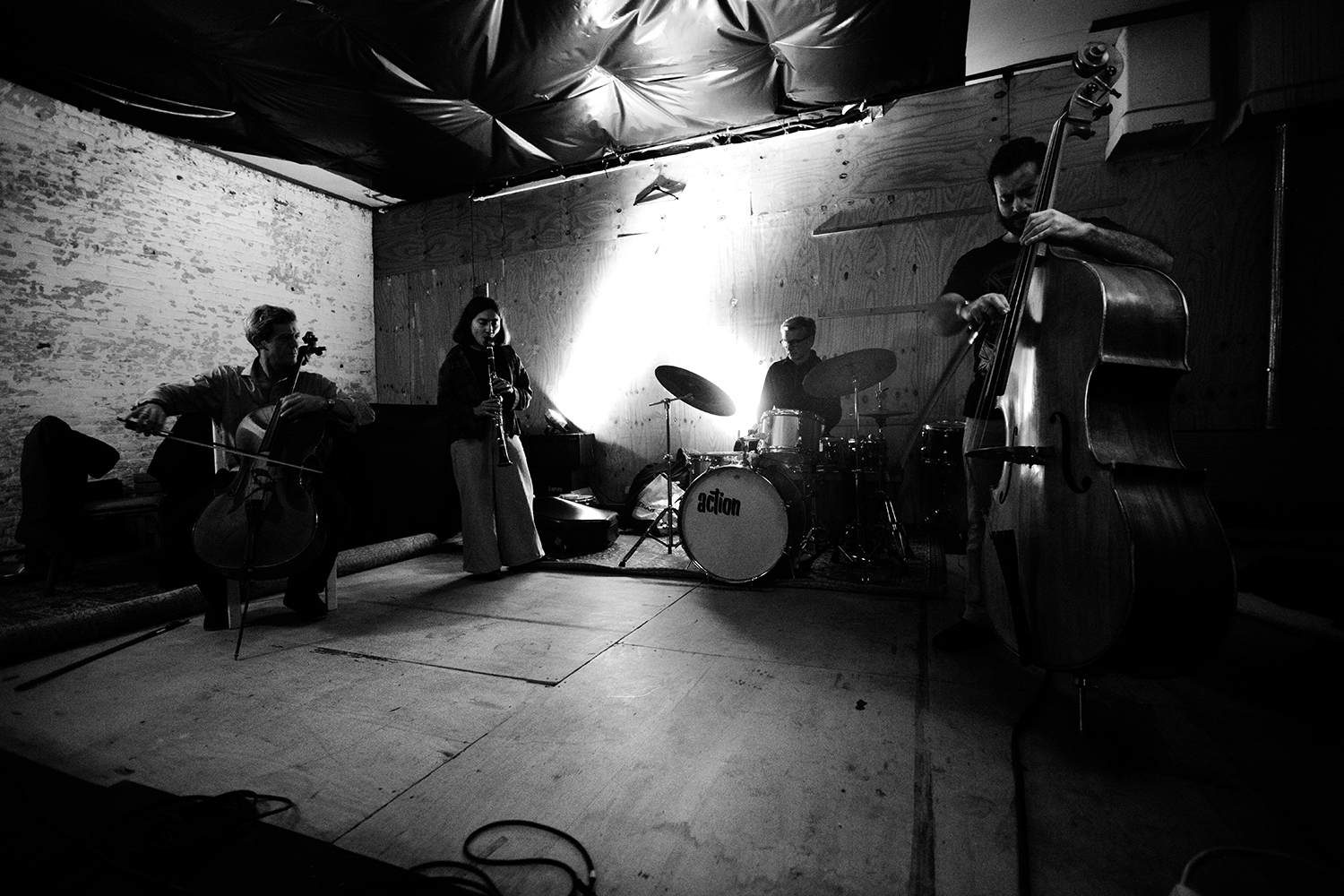 Emmanuel Cremer & Dafni Mengou & Yorgos Dimitriadis & George Kokkinaris - Studio Grez, Brussels, Belgium