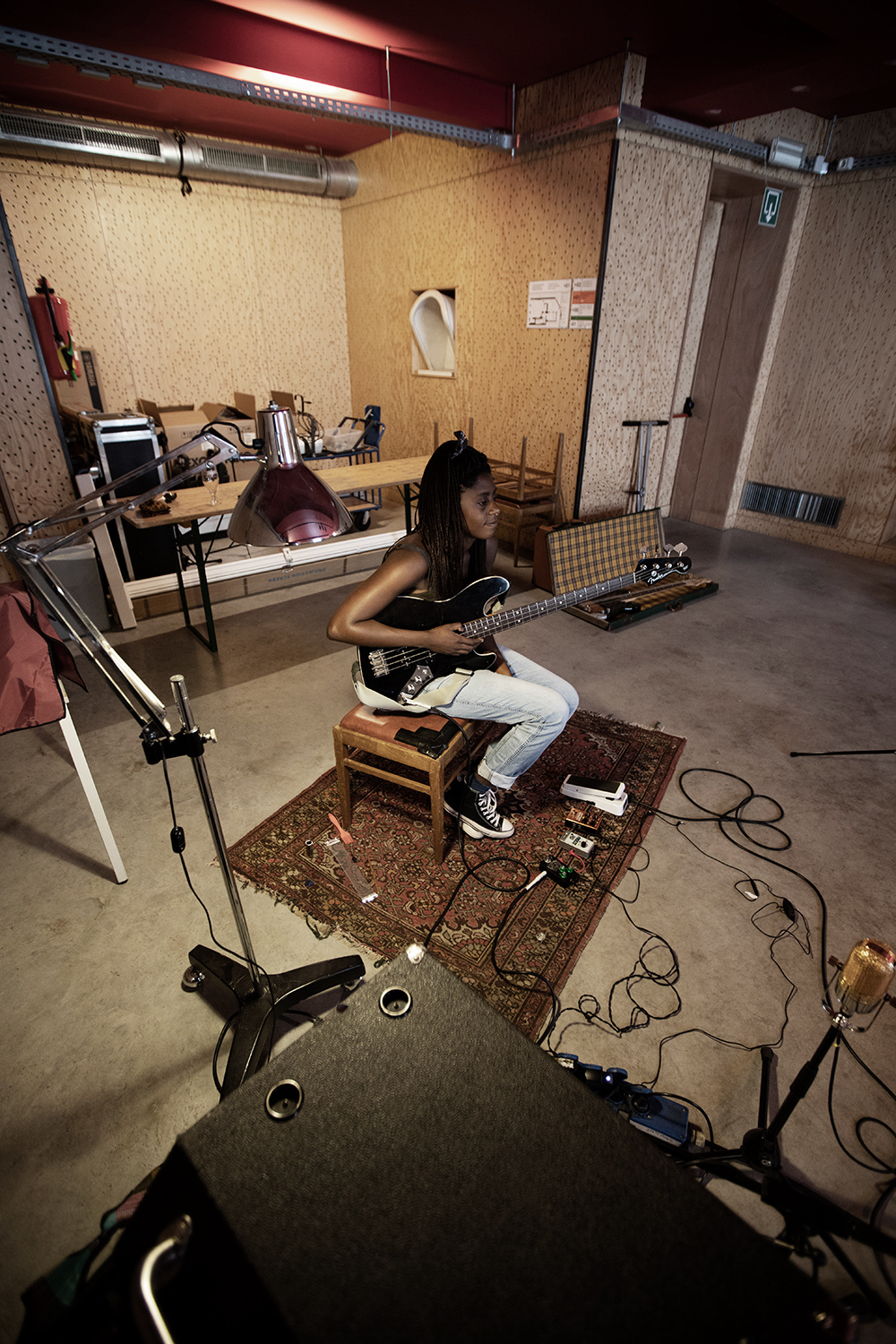 Farida Amadou by Laurent Orseau - Recording - Les Ateliers Claus - Brussels, Belgium #28