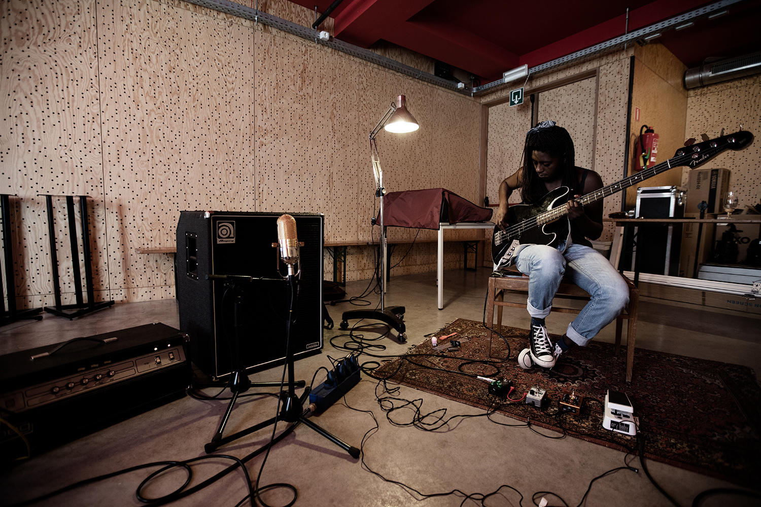 Farida Amadou by Laurent Orseau - Recording - Les Ateliers Claus - Brussels, Belgium #29