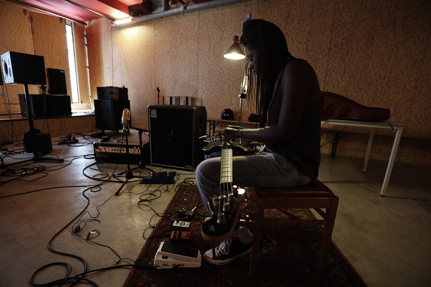 Farida Amadou by Laurent Orseau - Recording - Les Ateliers Claus - Brussels, Belgium #30