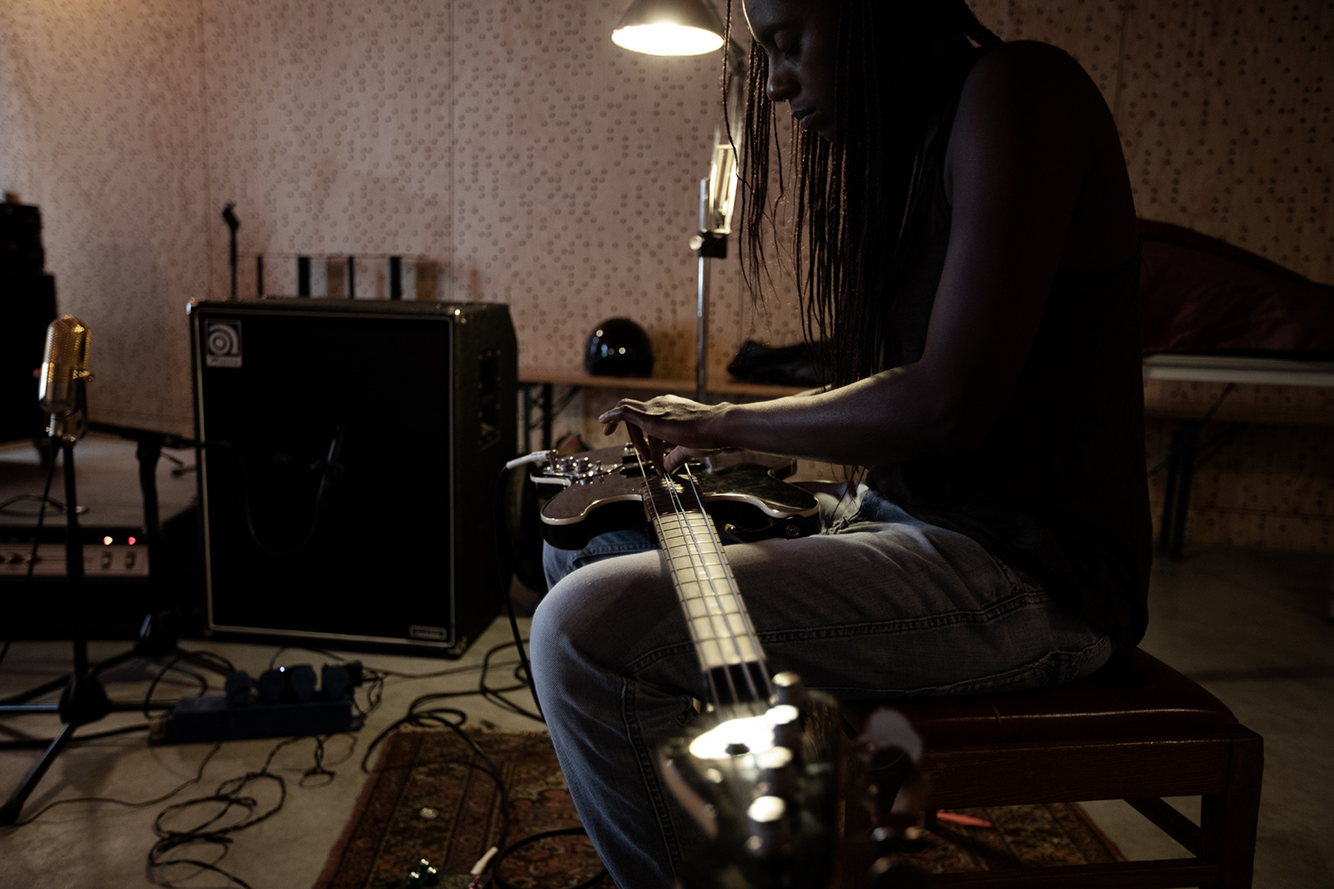 Farida Amadou by Laurent Orseau - Recording - Les Ateliers Claus - Brussels, Belgium #32