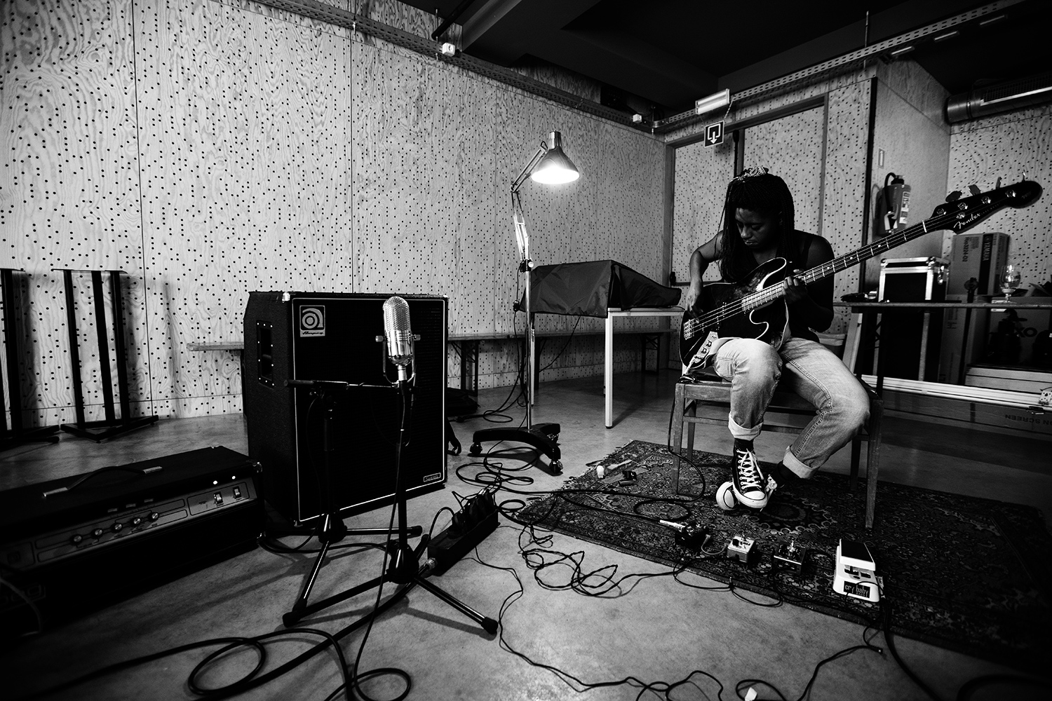 Farida Amadou by Laurent Orseau - Recording - Les Ateliers Claus - Brussels, Belgium #6