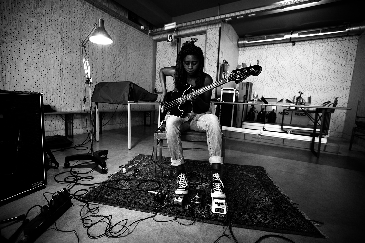 Farida Amadou by Laurent Orseau - Recording - Les Ateliers Claus - Brussels, Belgium #7