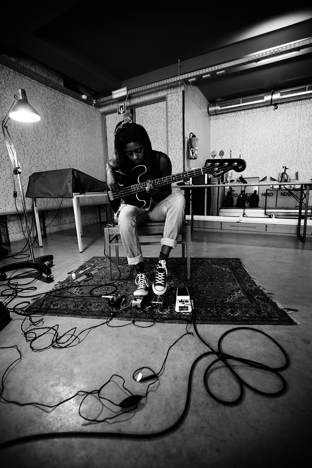 Farida Amadou by Laurent Orseau - Recording - Les Ateliers Claus - Brussels, Belgium #8