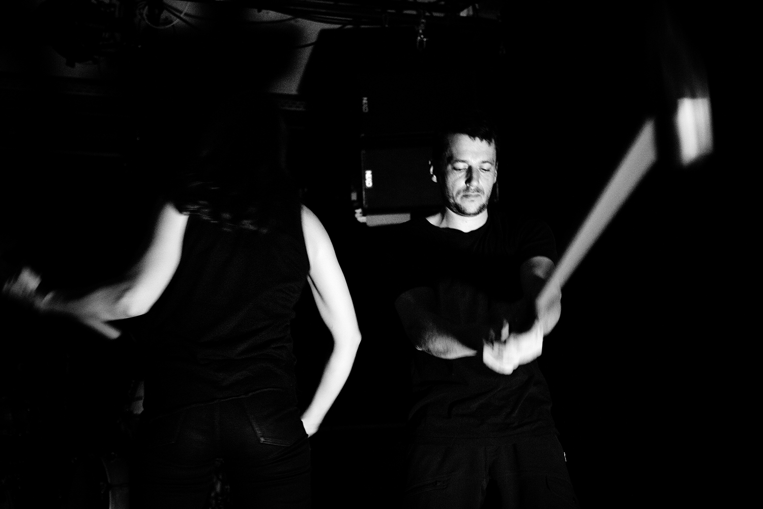 Inga Huld Hákonardóttir & Yann Leguay - Performance - Les Ateliers Claus - Brussels, Belgium
