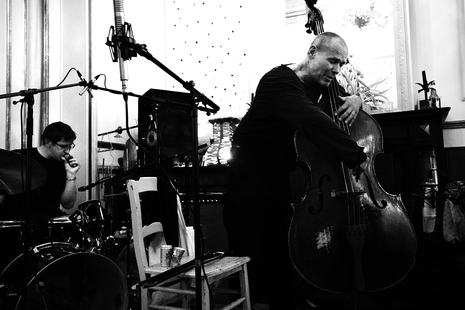 Jon Sensmeier & Urban Ku&scaron;ar & Peter Jacquemyn - House Concert - 2026 #6