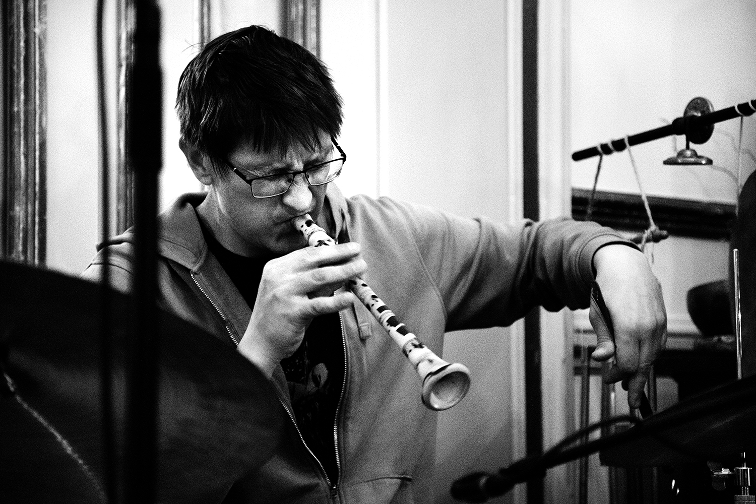 Jon Sensmeier & Urban Ku&scaron;ar & Peter Jacquemyn - House Concert - 2026 #8