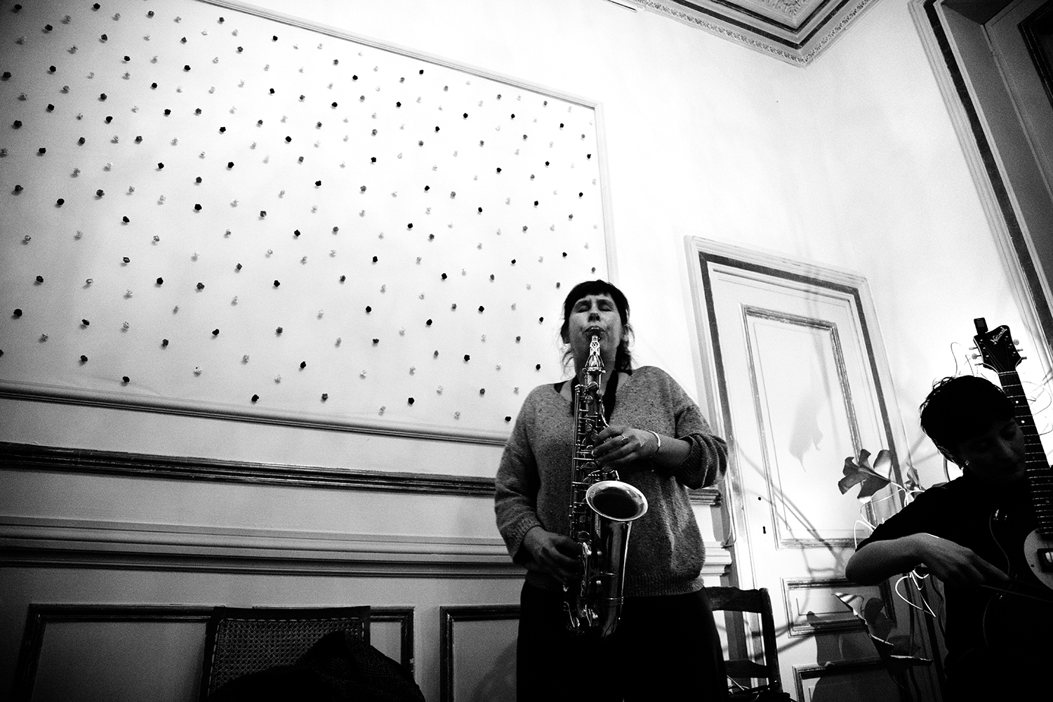 Audrey Lauro & Webb Crawford & Tom Malmendier & Quentin Stokart & Michael Foster - House Concert - 2026 #12