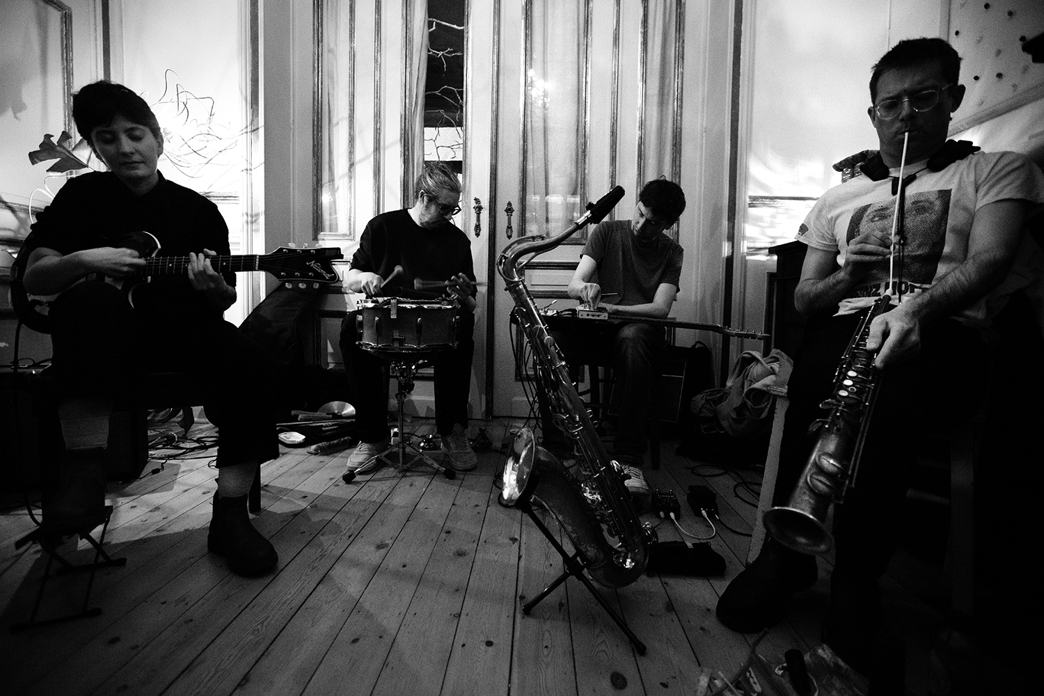 Audrey Lauro & Webb Crawford & Tom Malmendier & Quentin Stokart & Michael Foster - House Concert - 2026 #2