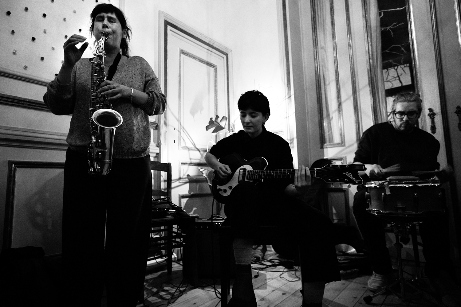 Audrey Lauro & Webb Crawford & Tom Malmendier & Quentin Stokart & Michael Foster - House Concert - 2026 #3