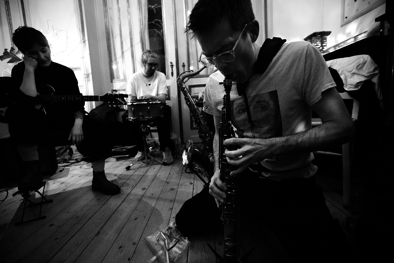 Audrey Lauro & Webb Crawford & Tom Malmendier & Quentin Stokart & Michael Foster - House Concert - 2026 #8