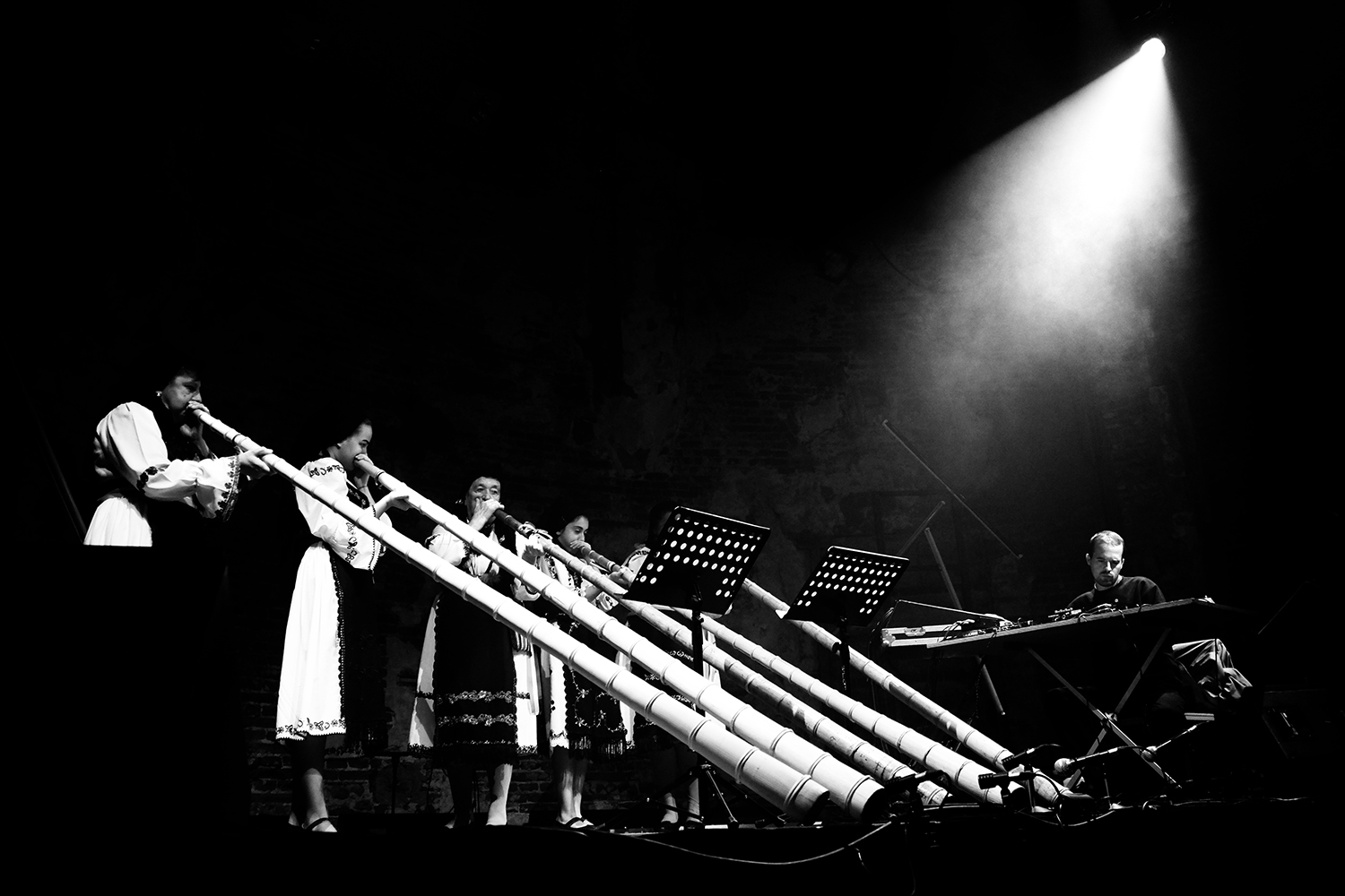 Milan Warmoeskerken & The Tulnic Ensemble Of Avram Iancu by Laurent Orseau - Europalia - Les Brigittines with Les Ateliers Claus - Brussels, Belgium #1