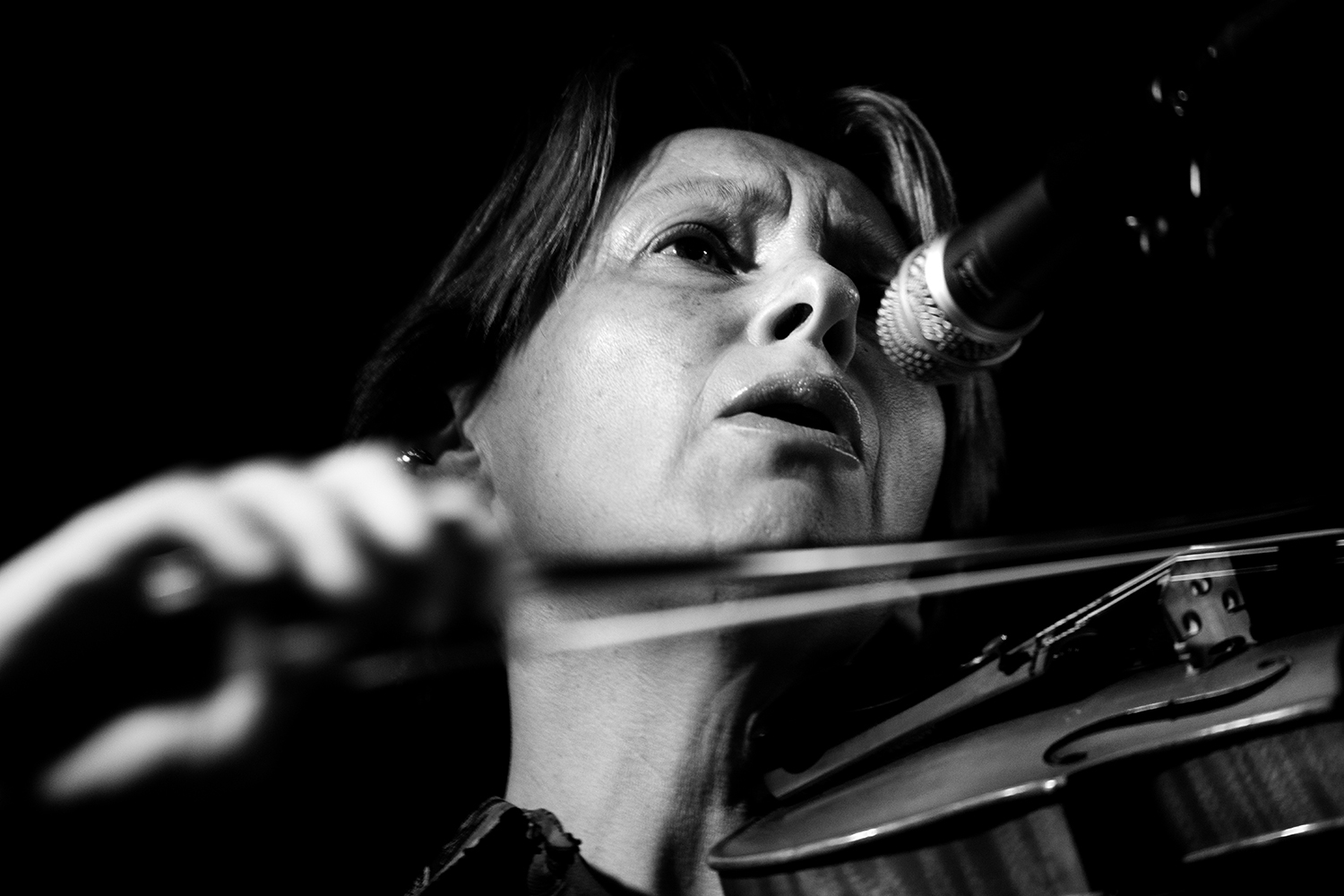 Silvia Tarozzi by Laurent Orseau - Concert - Les Ateliers Claus - Brussels, Belgium #7