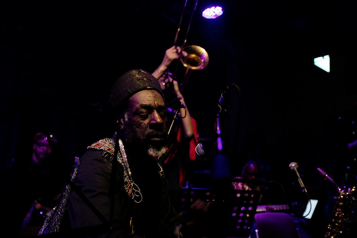 Sun Ra Arkestra directed by Marshall Allen by Laurent Orseau - Concert - Les Ateliers Claus - Brussels, Belgium #14