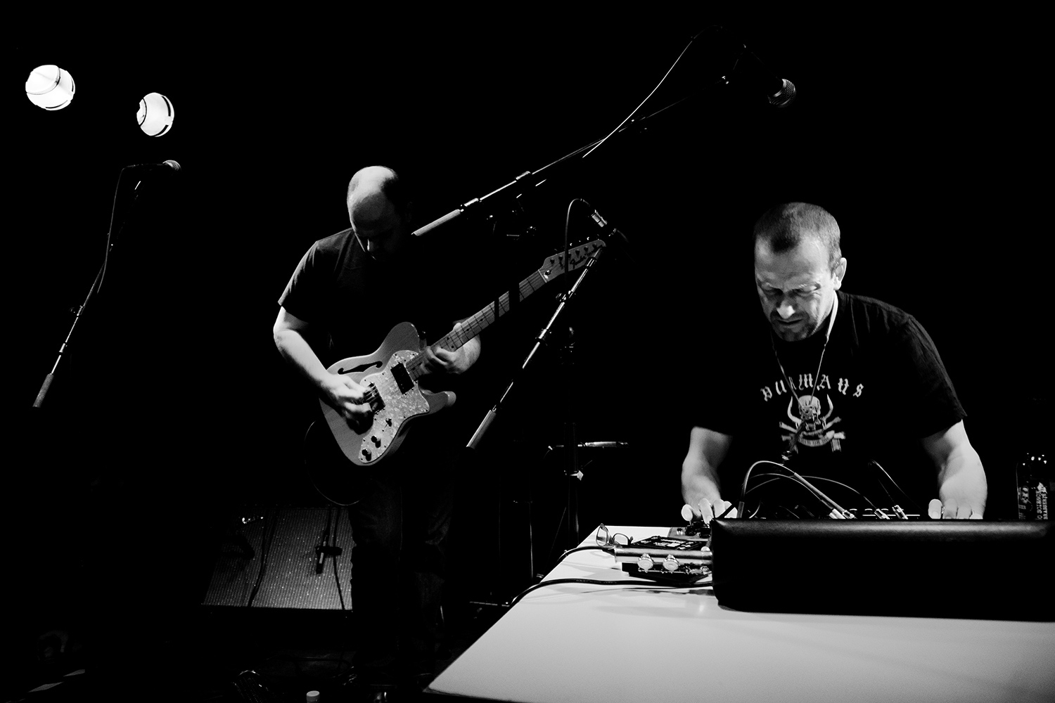 The Underflow (David Grubbs & Mats Gustafsson & Rob Mazurek) by Laurent Orseau - Oorstof | Sound In Motion - Les Ateliers Claus - Brussels, Belgium #7